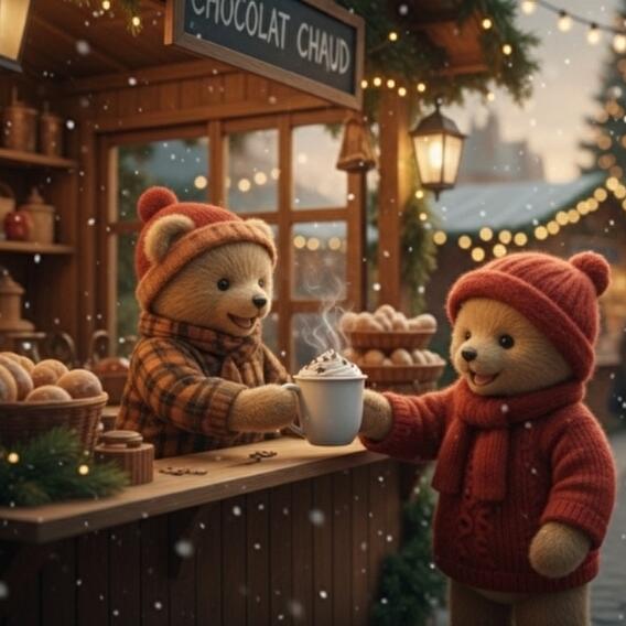 Émerveille-toi au cœur du Marché de Noël